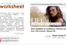 WORKSHEET №2 | Keira Knightley on confidence, criticism and love